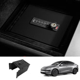 Anti-Theft Center Console Safe LockBox for Tesla Model Y Juniper 2025+ / Model 3 Highland 2024+